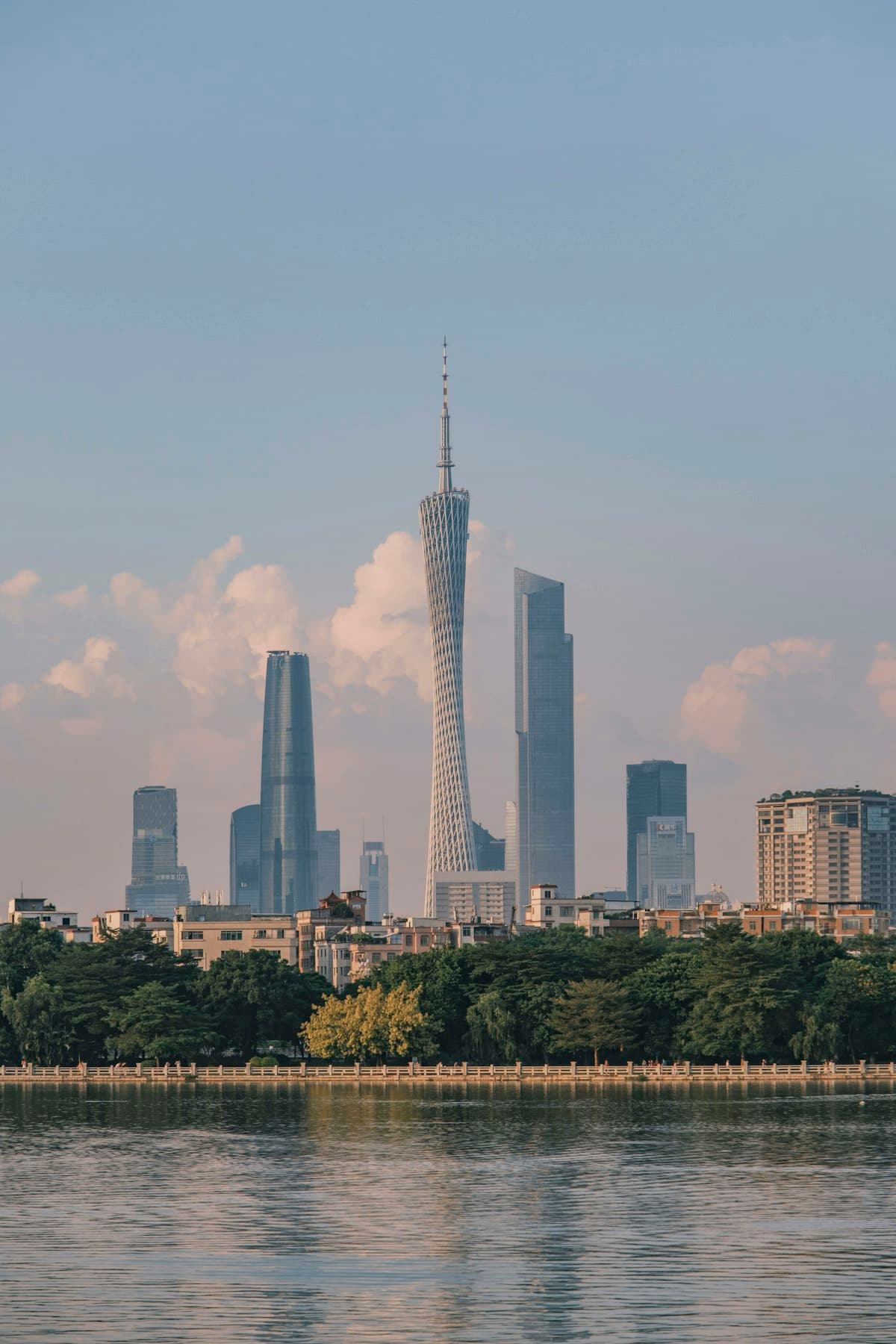 Canton Tower over the Pearl River, Guangzhou